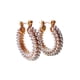 thumbnail image 1 of Argollas Bote Hoop Perlas Chunky Chapadas Oro 18kl, 1 of 3