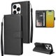 thumbnail image 1 of Funda Cartera para iPhone 15 Pro con Tarjetero, Soporte y Cordón - Protección Negro, 1 of 5