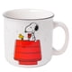 thumbnail image 1 of Taza de cerámica estilo campamento Silver Buffalo Snoopy y Woodstock 591 ml, 1 of 8