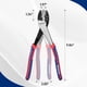 thumbnail image 2 of Cortadora/engarzadora de cables WORKPRO 9.5 para terminales de 10 a 22 AWG, 2 of 8