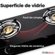 thumbnail image 5 of Cocina Encimera a Gas Licuado Vidrio 2 Platos Cocinilla Negro, 5 of 7