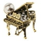 thumbnail image 1 of rhinestone elegante piano piano broches pin de solapa joyería de la boda latón antiguo, 1 of 3