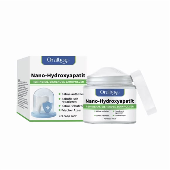 Blanqueador Dental Nano Hydroxy 10% Whitening Booster Polvo 50gr