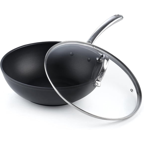 Wok Cooks Standard 28 cm Antiadherente de Aluminio Anodizado