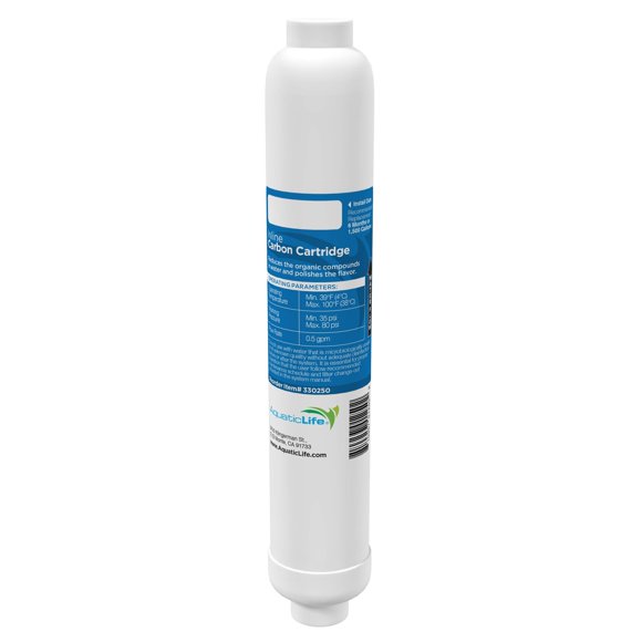 Cartucho de filtro Aquatic Life RO Buddie con bloque de carbón activado