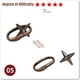 thumbnail image 1 of Classic IQ Metal Brain Teaser Magic Baffling Puzzles Game Toys For Children Adults Funny Gifts, 1 of 5