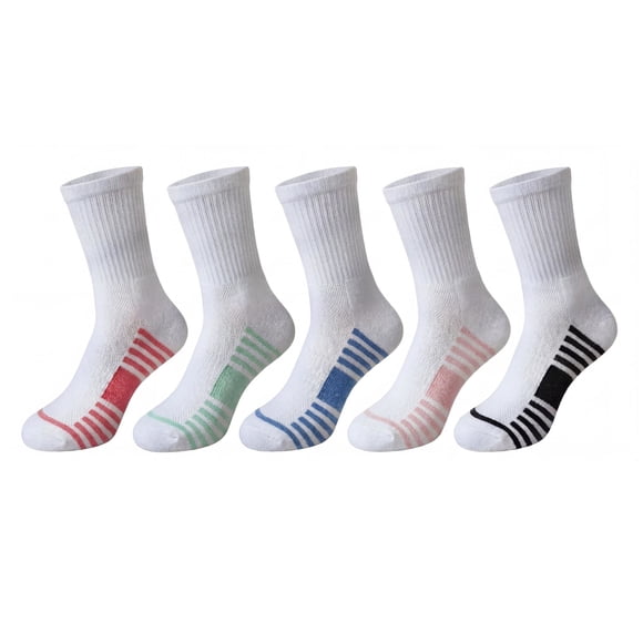 Calcetines Mujer Deportivo Largo Blanco X10 35-39