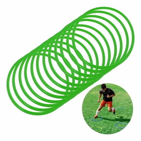 Linea Sport - Set X12 Aros De Agilidad 40Cm Entrenamiento Deporte Futbol