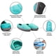 thumbnail image 4 of Pantufla Térmica SoftShoes Quintay Adulto Mint, 4 of 9