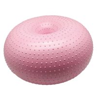 Ioensy - Pelota De Yoga Pilates Donut Balance Fitness Ball Para Entrenamiento Gimnasia En Casa Rosa A