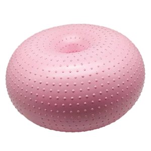 Ioensy - Pelota De Yoga Pilates Donut Balance Fitness Ball Para Entrenamiento Gimnasia En Casa Rosa A