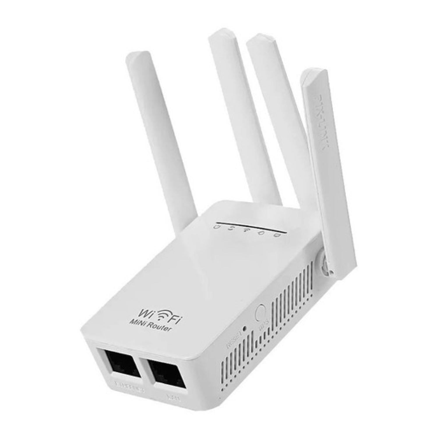 Dblue - Amplificador Repetidor Señal Wifi 300 Mbps Con 4 Antenas