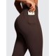 thumbnail image 3 of Pantalones CRZ YOGA Butterluxe de Cintura Alta 64 cm con Bolsillos Marrón, 3 of 4