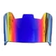 thumbnail image 2 of Visera De Fútbol, Casco Duradero, Máscara De Fútbol, Visera Para Adultos Y Jóvenes, Color Azul, 2 of 5