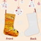thumbnail image 3 of Garfield Tema: Calcetines de Navidad, fino lino blanco para colgar en escaleras y chimenea, decoración navideña para el hogar, regalo de Navidad. 45cm × 32cm, 3 of 5