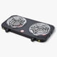 thumbnail image 1 of Cocina Eléctrica 2 Platos 2000W de Potencia Cocinilla Portátil Negro, 1 of 10