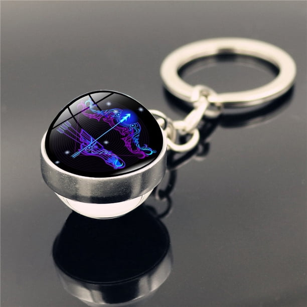 12-Star Constellation Keychain - A Unique Gift for a Loved One!
