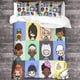 thumbnail image 3 of Juego De Ropa De Cama Con Funda Nórdica Y Estampado 3d De Entemah Toca Life World Juego Decorativo De 3 Piezas Con Funda Nórdica De Animación Adorable Funda De Cama Con Funda De Almohada, 3 of 3