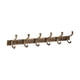 thumbnail image 3 of Ganchos De Pared Para Abrigos Perchero Moderno Montado En La Pared Para Bufandas Toallas Cocina Bronce 6 Ganchos, 3 of 5