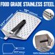 thumbnail image 3 of Pala para Pizza KitchenStar 30 cm Plegable Plateada Perforada, 3 of 7
