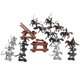 thumbnail image 5 of Figuras De Acción Militar Army Men Soldiers Playset Sandtable Scene Play 22pcs, 5 of 5