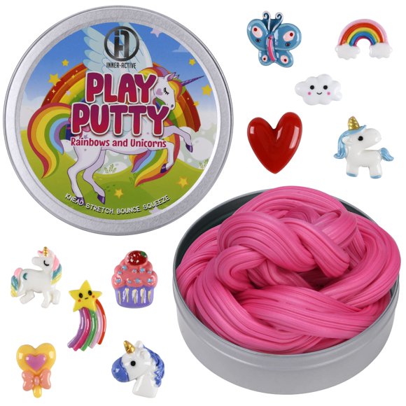 Masilla de juego Therapy Putty Inner-Active para niños con dijes