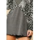 thumbnail image 4 of Top de Cuello Alto de Punto Mixto con Estampado Animal y Liso con Mangas Largas, 4 of 5