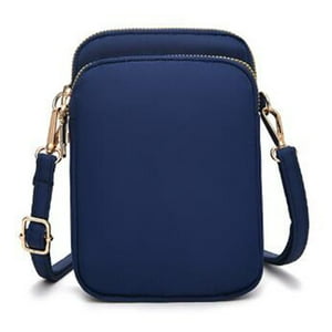 Veat00L - Pequeños Bolsos De Cuerpo Cruzado Para Mujeres, Mini Bandolera Satchel Teléfono Celular Monedero Bolsa De Hombro Impermeable Con Cremallera De 3 Capas Cartera