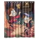 thumbnail image 1 of Cortina de ducha íntima de la marca Gravity Falls, juego de cortina de baño con ganchos, tamaño 60 x 72 pulgadas, 1 of 3