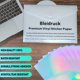 thumbnail image 3 of Bleidruck Láminas de Laminado Autoadhesivas Holográficas A4 21 × 29,7 cm – Pack de 25, 3 of 7