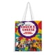 thumbnail image 1 of Chuck E Cheese Bolso de tela con estampado de lienzo para mujer, bolsa de compras reutilizable y estética, con cremallera interior, regalo para mujer, 35 × 40 cm., 1 of 6
