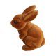 thumbnail image 2 of Bunny Easter Moss Rabbit Mano De Obra Detallada Para El Festival De Pascua Inicio Marrón 19cmx11cmx7cm, 2 of 5