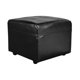 thumbnail image 4 of Sofá 3 Cuerpos Nize + 2 Pouf PU Negro, 4 of 5