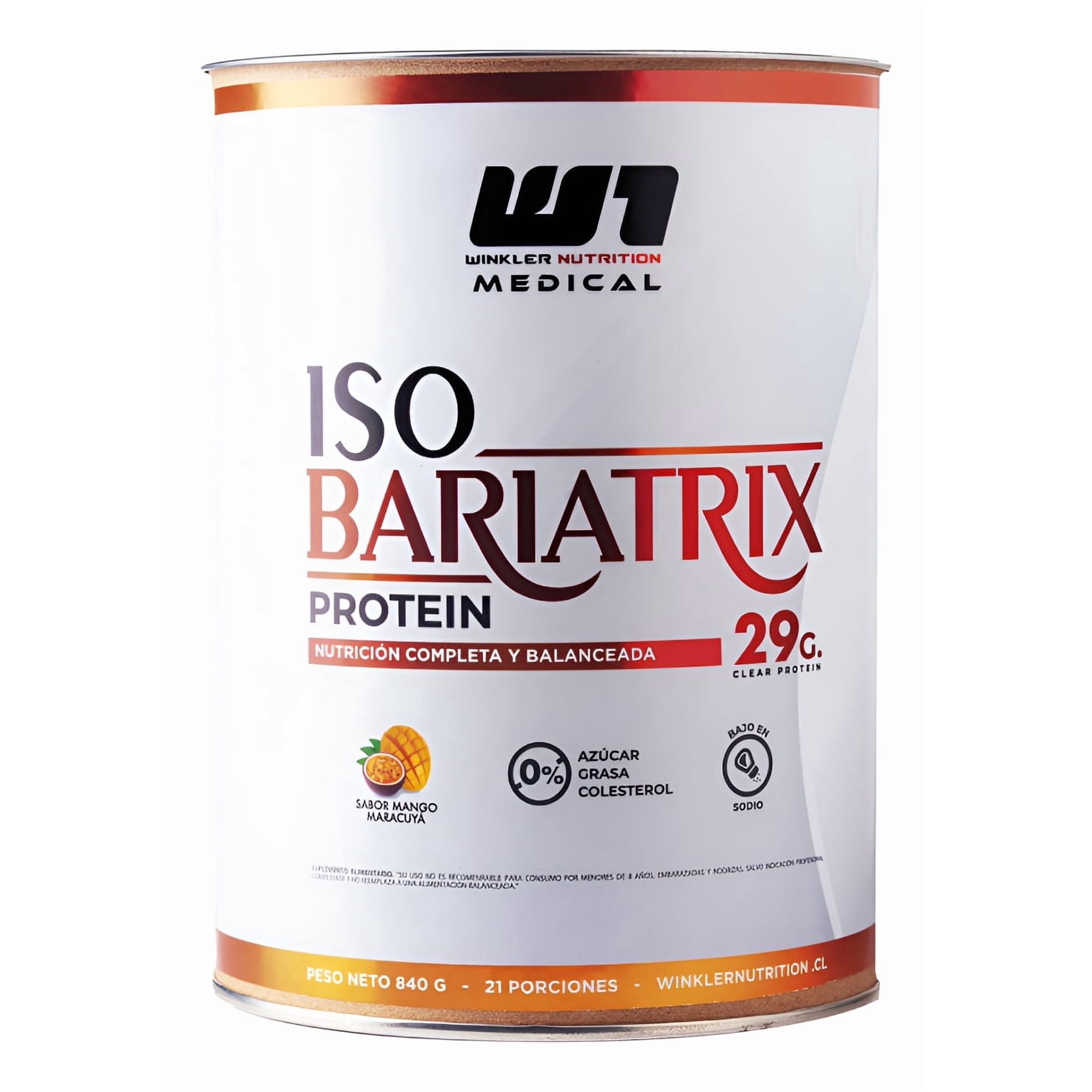 Winkler Nutrition - Proteína Iso Bariatrix Protein Bariátricos 840 Grs.