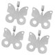 thumbnail image 1 of Paquete De 4 Pesas Colgantes De Manteles De Múltiples Formas Para Accesorios De Fiesta De Picnic Mariposa, 1 of 5