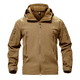thumbnail image 1 of Chaqueta Softshell Tactica Militar Con Capucha Impermeable, 1 of 4