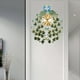 thumbnail image 2 of Reloj Analógico Pared Diseño Doble Pavo Real Decorativo Jhn, 2 of 3