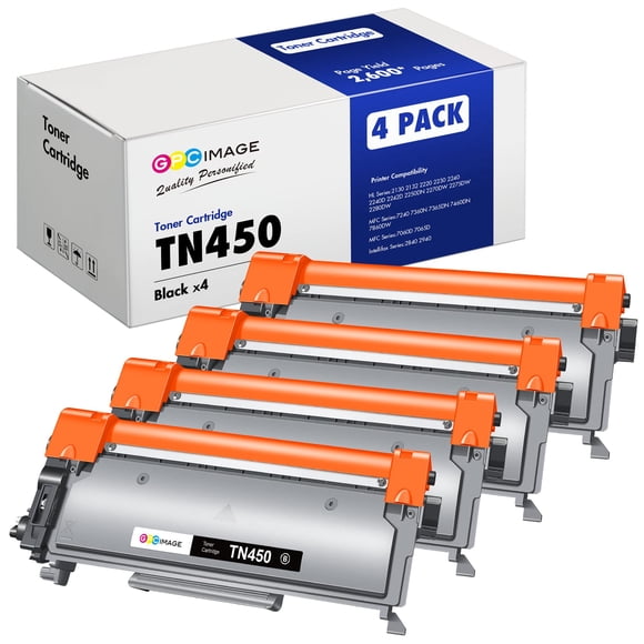 Cartucho de tóner GPC Image compatible con Brother TN450 TN420