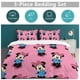 thumbnail image 5 of Minnie MouseCartoon Collection 3-Piece Comforter Set, Personalized Bedding Decor for Kids And Teens Bed Sheets, 5 of 5