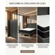 thumbnail image 4 of Cama Europea 2 Plazas Colchón Pillow Top Respaldo Lineal Gris Base dividida, 4 of 6