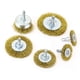 thumbnail image 1 of Juego de cepillos con ruedas de alambre Mibro 971531 (6 piezas) de 38 mm a 76 mm, 1 of 4