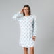 thumbnail image 1 of Camisola Maternal Abotonada Flores Mujer 33788-14, 1 of 4