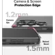 thumbnail image 4 of Carcasa Ringke Para Galaxy S25 Ultra FUSION Transparente matte, 4 of 9