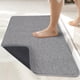 thumbnail image 1 of Alfombra de baño Bosap de goma ultrafina para baño, color gris, 60 x 90 cm, 1 of 6
