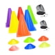 thumbnail image 3 of Conos de entrenamiento para fútbol, ​​conos de fútbol, ​​resistencias, conos deportivos de cono de marcador de campo con bolsa de almacenamiento para 44 piezas, 3 of 5