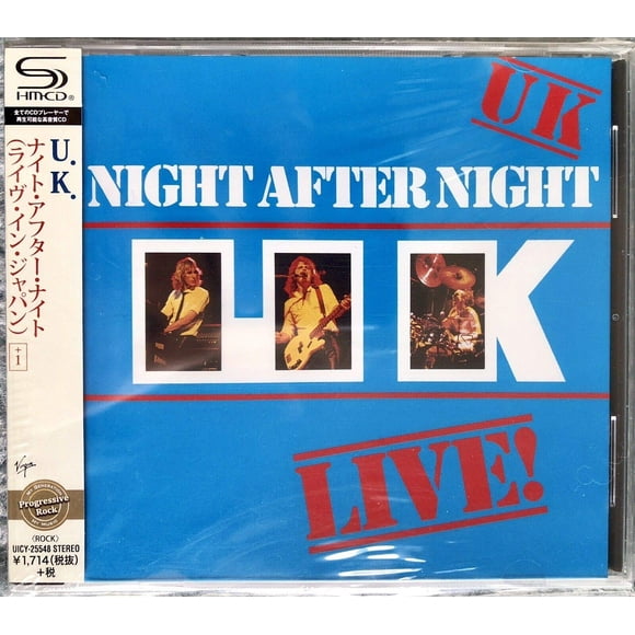 CD de música UNIVERSAL Night After Night SHM-CD