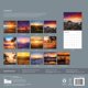 thumbnail image 2 of Calendario PACIFIC WATERS PRESS 30x61 cm 2027 Atardeceres, 2 of 9