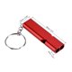 thumbnail image 2 of Uxcell 4Pcs Silbato de Supervivencia Doble Tubo Súper Fuerte para Exteriores Rojo, 2 of 6