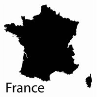 Rienda Libre Graphics - Decomural France Map Ws-18851