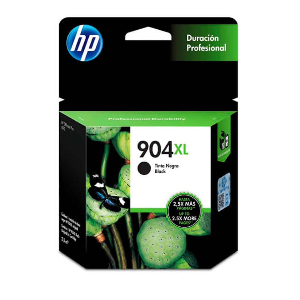 Cartucho De Tinta Hp 904xl 825 Páginas Negro